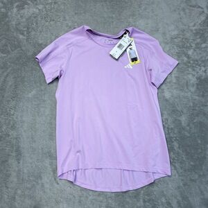 Adidas Women's XS Activewear Top Purple e0213